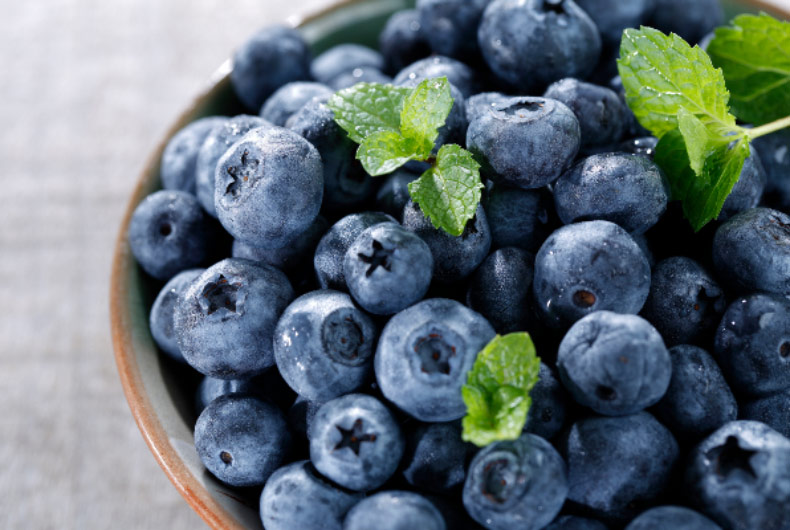 blueberries